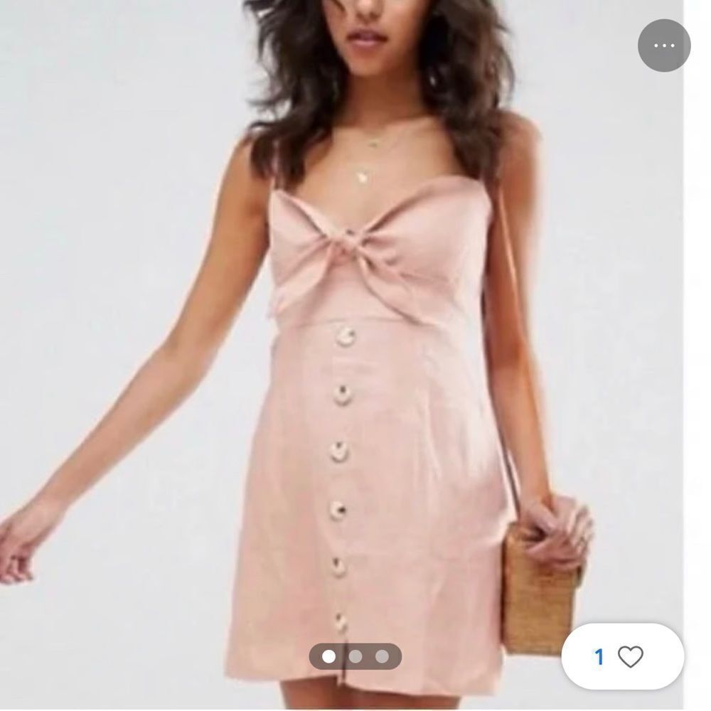 Faithfull the Brand Pink Mini Dress